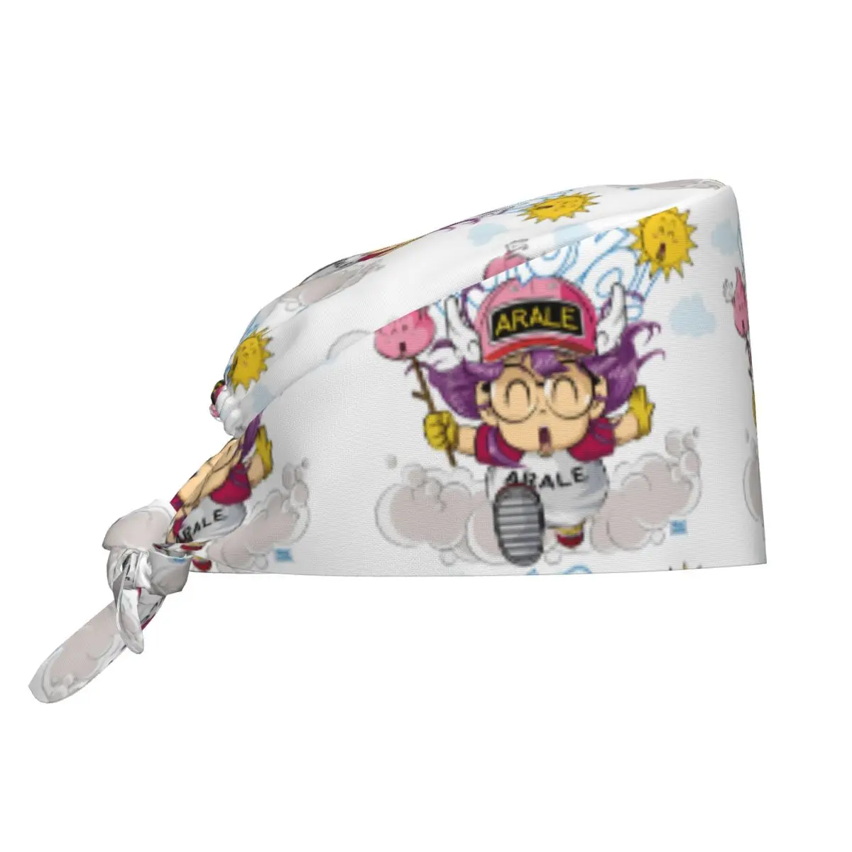 Dr. Slump Scrub Cap Fashion Arale Hoyoyo Hospita Medical Nursing Surgical Cap Unisex Health Service Nursing Work Hats Cap