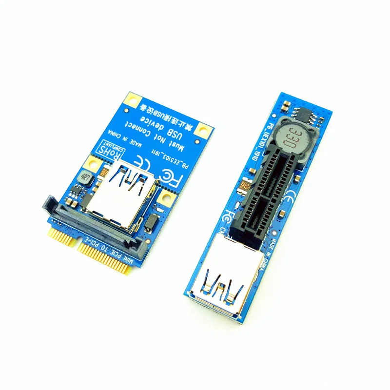 PCI-E 라이저 미니 확장 포트 어댑터, 라이저 카드, SATA 전원 커넥터, 30cm USB 연장 케이블, PCI-E X1