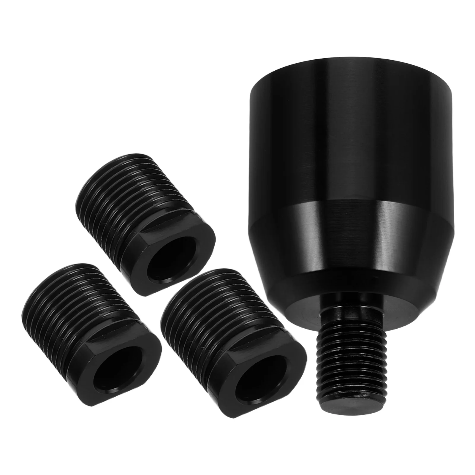 

Gear Shift Knob Adapter 12mm Thread Aluminum Alloy Shifter Connector Nut Insert Car Gear Stick Connector Shift Boot Retainer Car