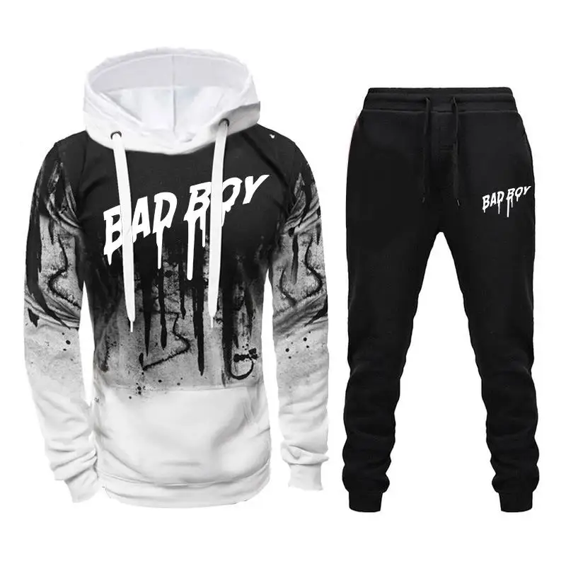 

Sweatshirt Sports Pants and Sportswear Sweatsuit Daily Sets for Men Two Piece Tracksuit Man Hoodie Hot Sales 2024 Fashion Casual