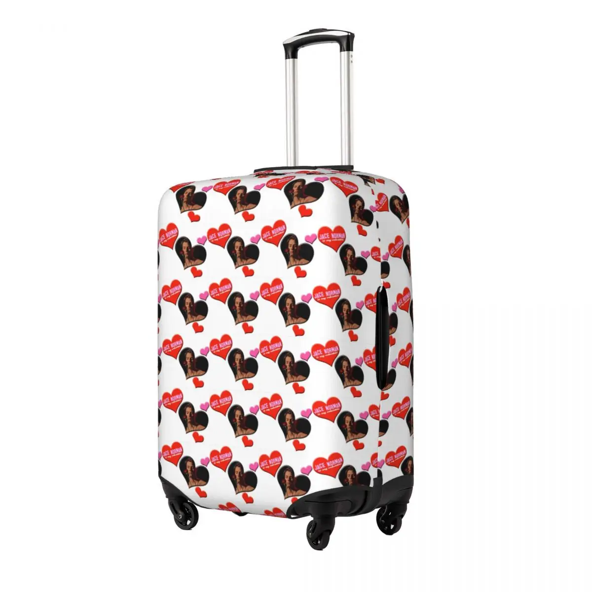 

Jace Norman Is My Valentine Suitcase Cover Protection Elastic Travel Luggage Protector Covers for 18-32 Inch