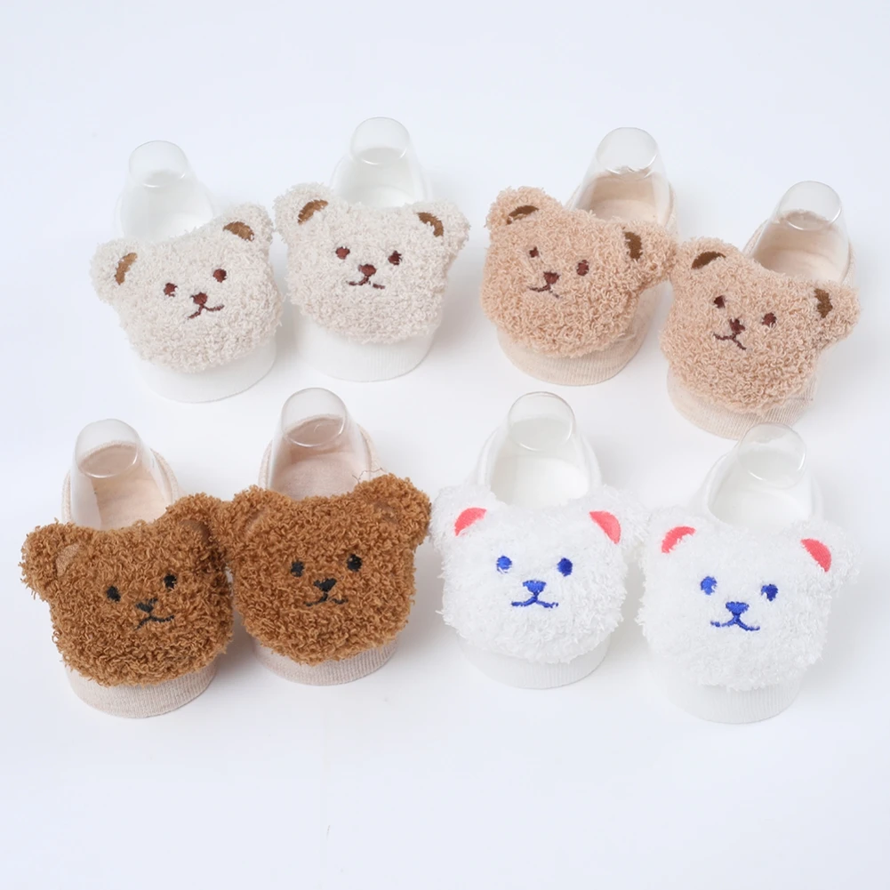 Fashion Cartoon Cute Socks Baby Toddler Anti-Slip Socks Spring Animal Infant Newborn Girls Boys Floor Soft Sock