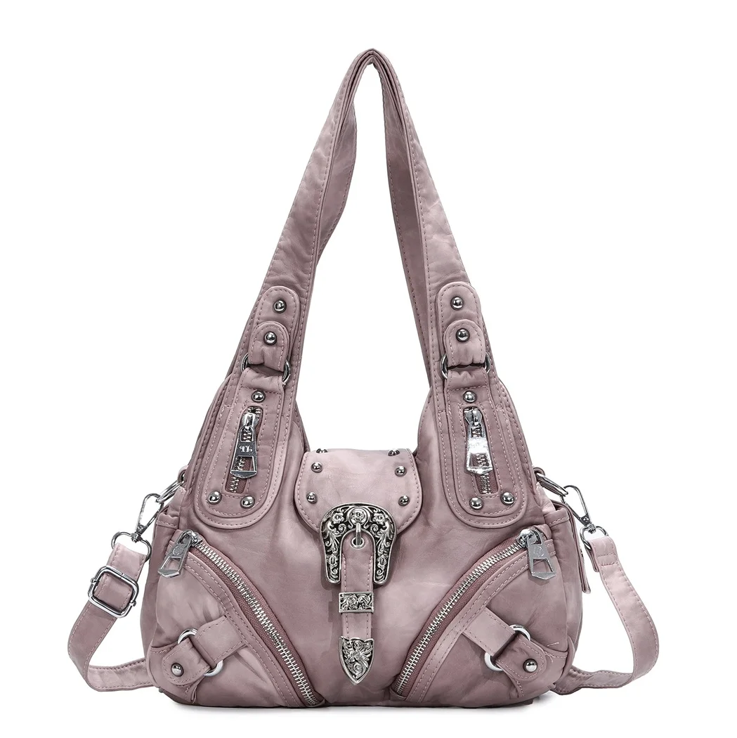 

Женская сумка Venn Angel, розовая модная сумка через плечо, сумка-тоут с верхней ручкой, сумка-сэтчел, сумка через плечо с леопардовым принтом, сумка-тоут, кошелек