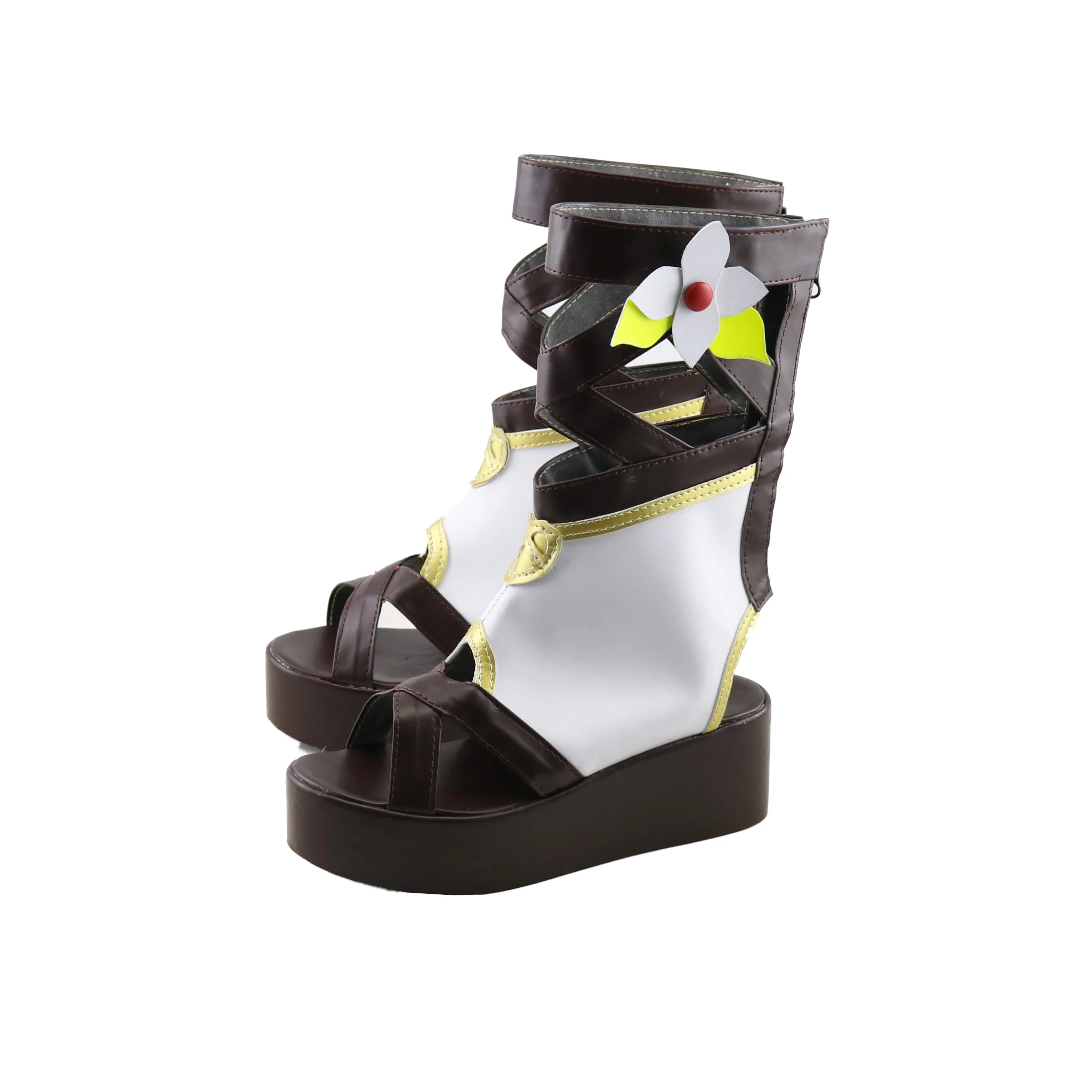 ปริ๊นเซสคอนเน็ค! รองเท้าคอสเพลย์ Re:Dive Natsume Kokkoro รองเท้าบูทอนิเมะสำหรับงานปาร์ตี้ฮาโลวีนและเกม