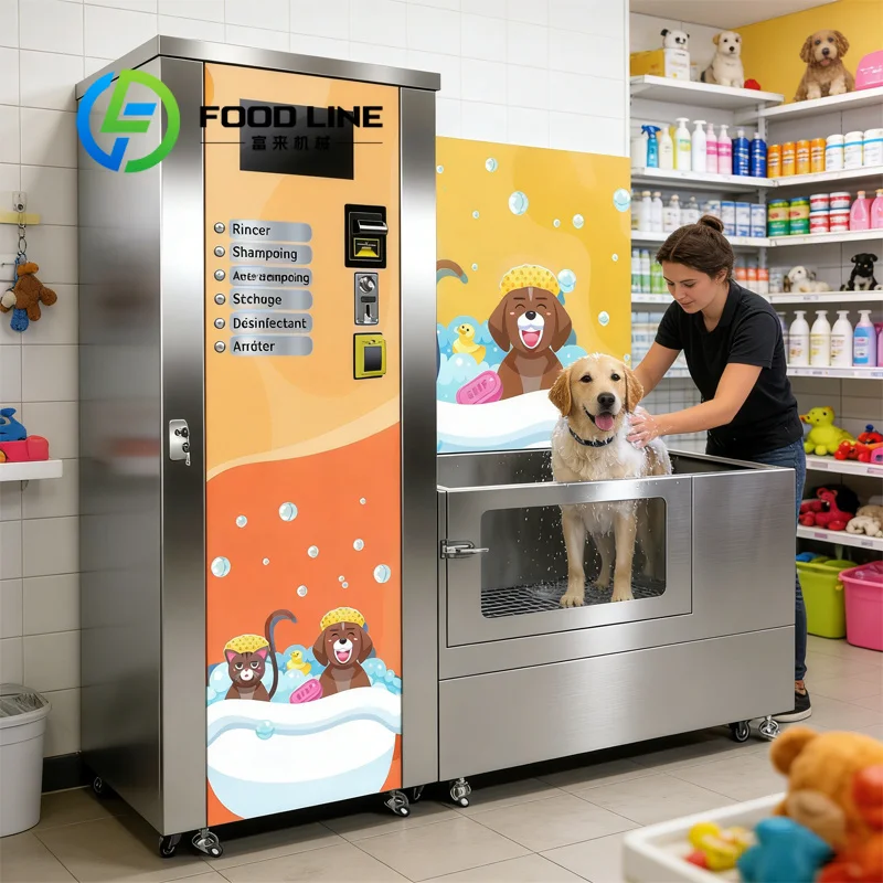 Dog Self Washing Machine User Friendly Interface Let Pet Owners Easily Operate The Machine Without Professional Grooming Skills
