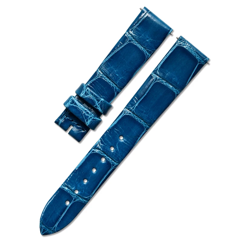 Fashion Genuine Alligator Leather Watch Strap Band Generic J LC Dating Series Watch Band For Aftermarket