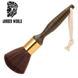 Wood Neck Brush Wooden Neck Duster Hair Cutting Salon Hairdressing Cleaning Shaving Stylist Sweep Bristle Brush