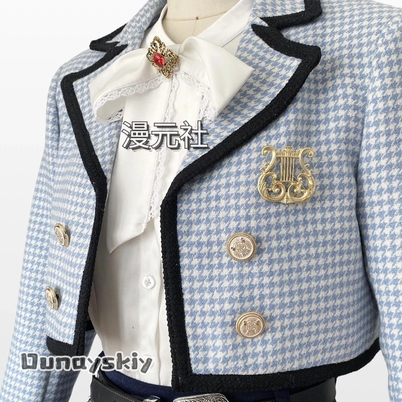 aBcDzS@ALove and DeepSpace أنثى بطل الرواية عادية تأثيري الزي أنيمي لعبة شخصية لعب الأدوار زي مجموعة السترة مطوي #3