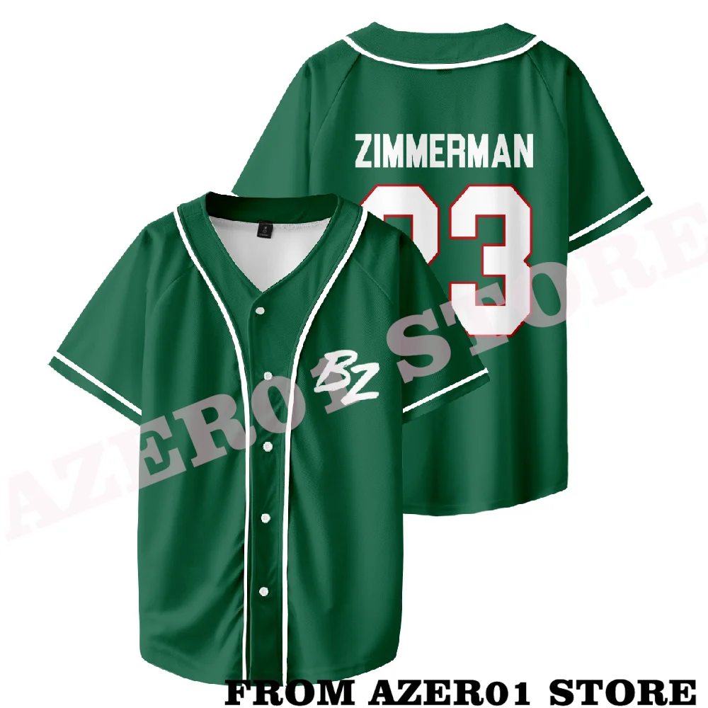 Bailey Zimmerman Baseball Jersey Merch Cosplay Jecket Tee T-shirt Summer Men/Women Tshirt Shirt Soccer Tee Coat