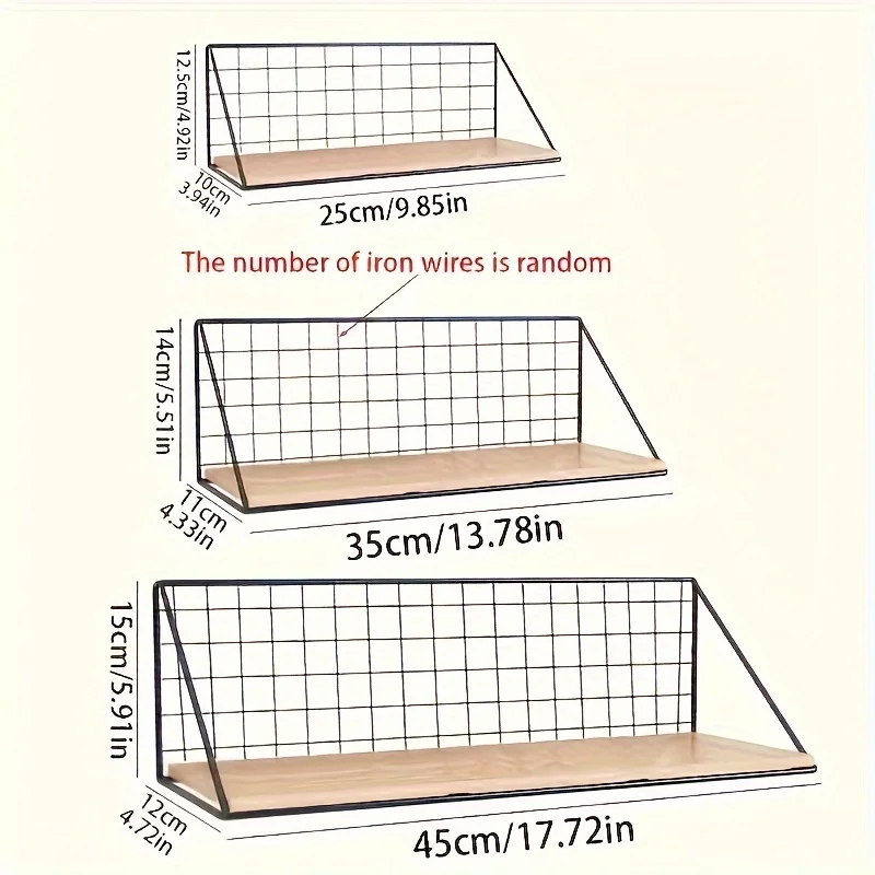 رف تخزين معلق على الحائط بدون ثقب ، رف عنبر ، سلة مثبتة على الحائط ، رف تخزين للقسم ، 1 + #5