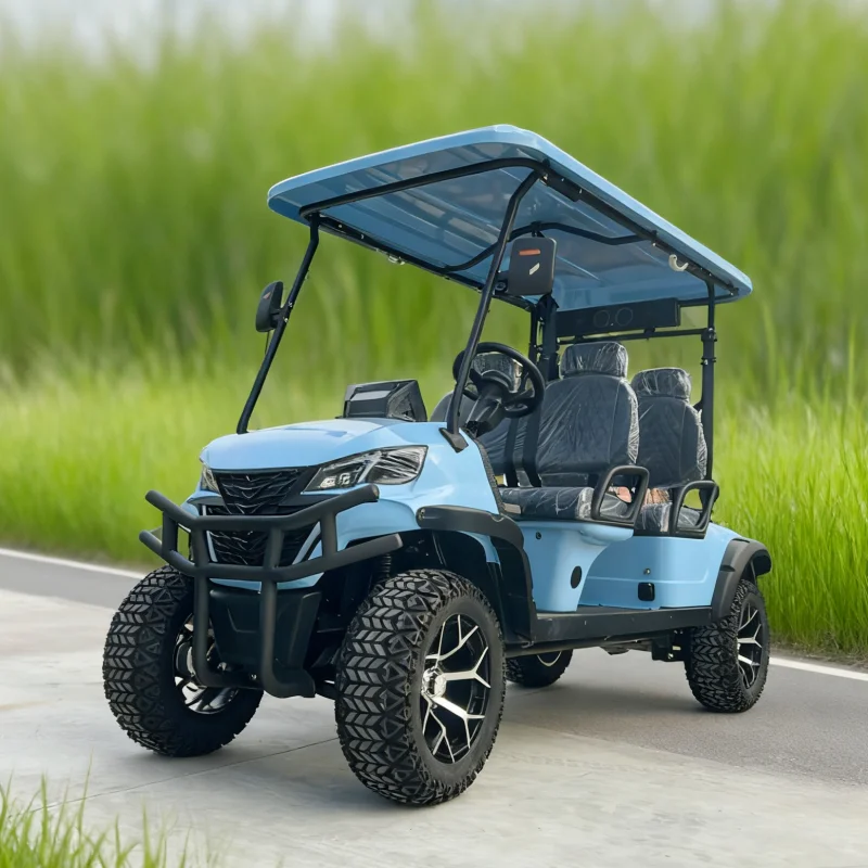 الصينية 2 4 6 8 10 مقاعد عربات الغولف الكهربائية عربات التي تجرها الدواب التخصيص على الطرق الوعرة 4 عجلة محرك عربة جولف للبيع