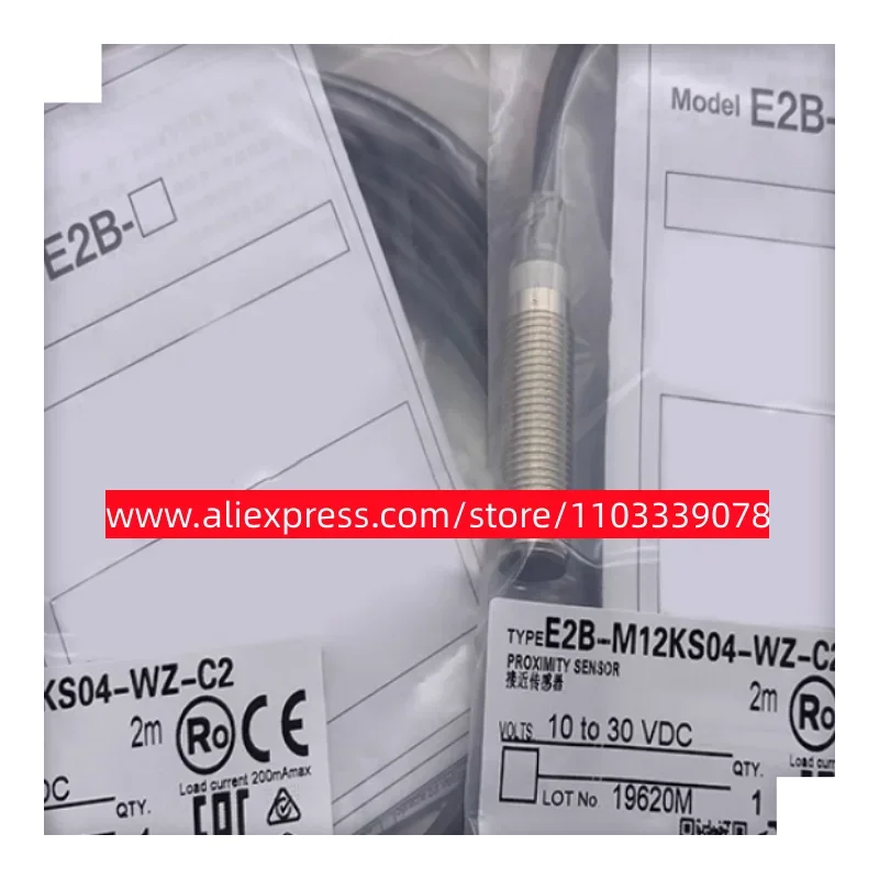 

3 шт. новый индуктивный бесконтактный переключатель E2B-M12KN04-WZ-C1 E2B-M12KS04-WZ-C2