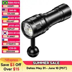 Wurkkos DL07 Diving Flashlight 5000K Multi-Color LED Rotary Switch Waterproof 26650 Battery + Single-Slot Charger