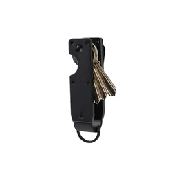 Minimalist Key Organizer Keychain, Compact Aluminum Keyholder, Holds 2-5 Keys, Business Gifts for Men and Women