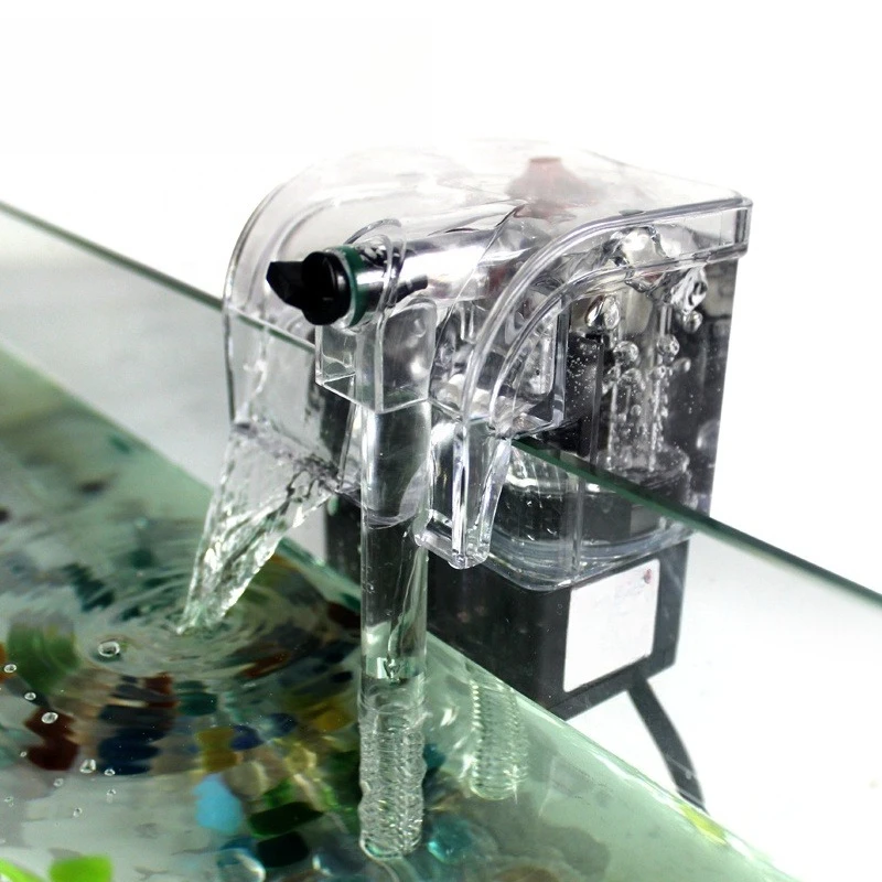 Pet Hot Selling Aquarium Accessories 120L/H 2W IPX8 Turtle Tank Filter Suspension Filter Small Fish Tank Filter NFF-05
