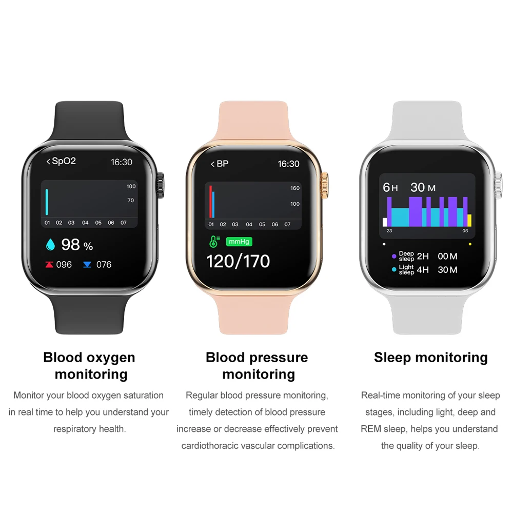 2024 GPS Smart Watch Women Series 10 Screen Bluetooth Call Heart Rate Blood Pressure Men Smartwatch for Apple Watch IWO Watch 9