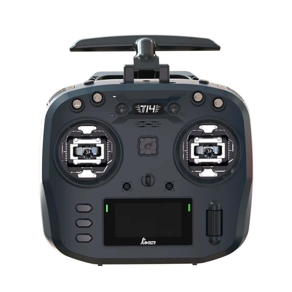 

In Stock Jumper T14 2.4GHz/915MHz 1W ELRS VS-M Hall Sensor Gimbals 2.42" OLED Screen EdgeTX Radio Controller for FPV RC Racer
