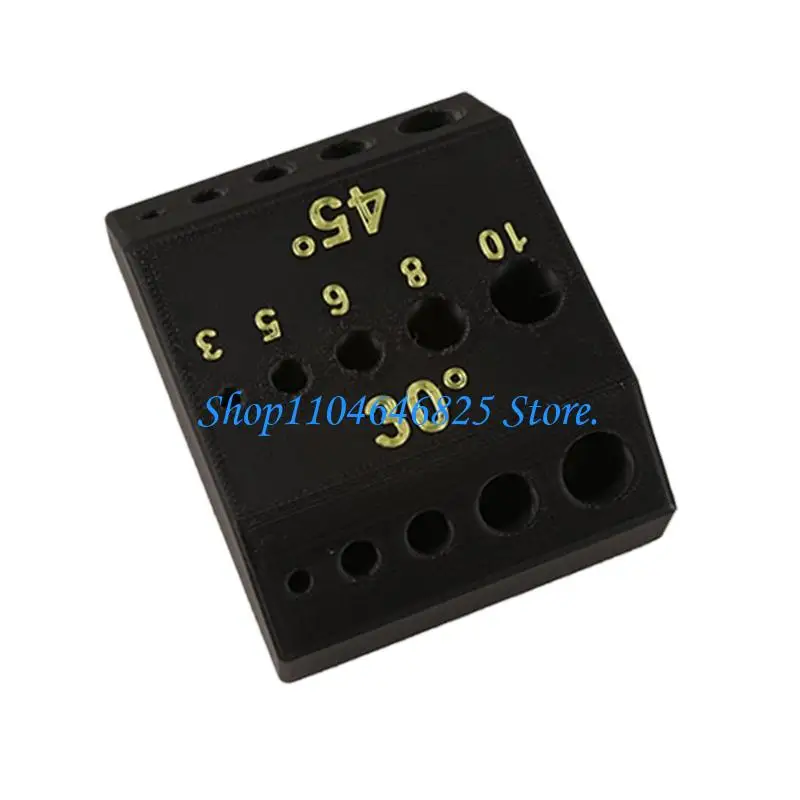 

Practical 3D Printed Drill Guide Accurate Drilling Template For Unflawed Hole Alignment In Furniture And Frame Projects