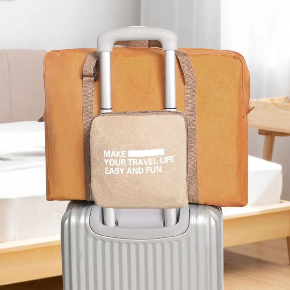 Foldable Clothing Organizing Bag Large Capacity Oxford Cloth Travel Duffel Bag Fitness Handbag Waterproof Travel Luggage Bag