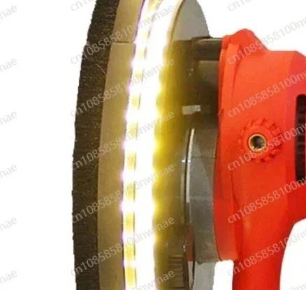 

Dust-Free Drywall Sander with Dual LED Lights: Electric Polisher for Wall Putty & Home Renovation.