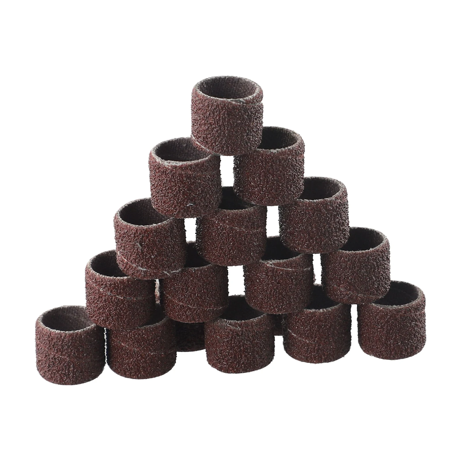 

Brand New Durable High Quality Grinding Polishing Deburring Derusting Sanding Drum 100pcs Sanding Bands Sleeves