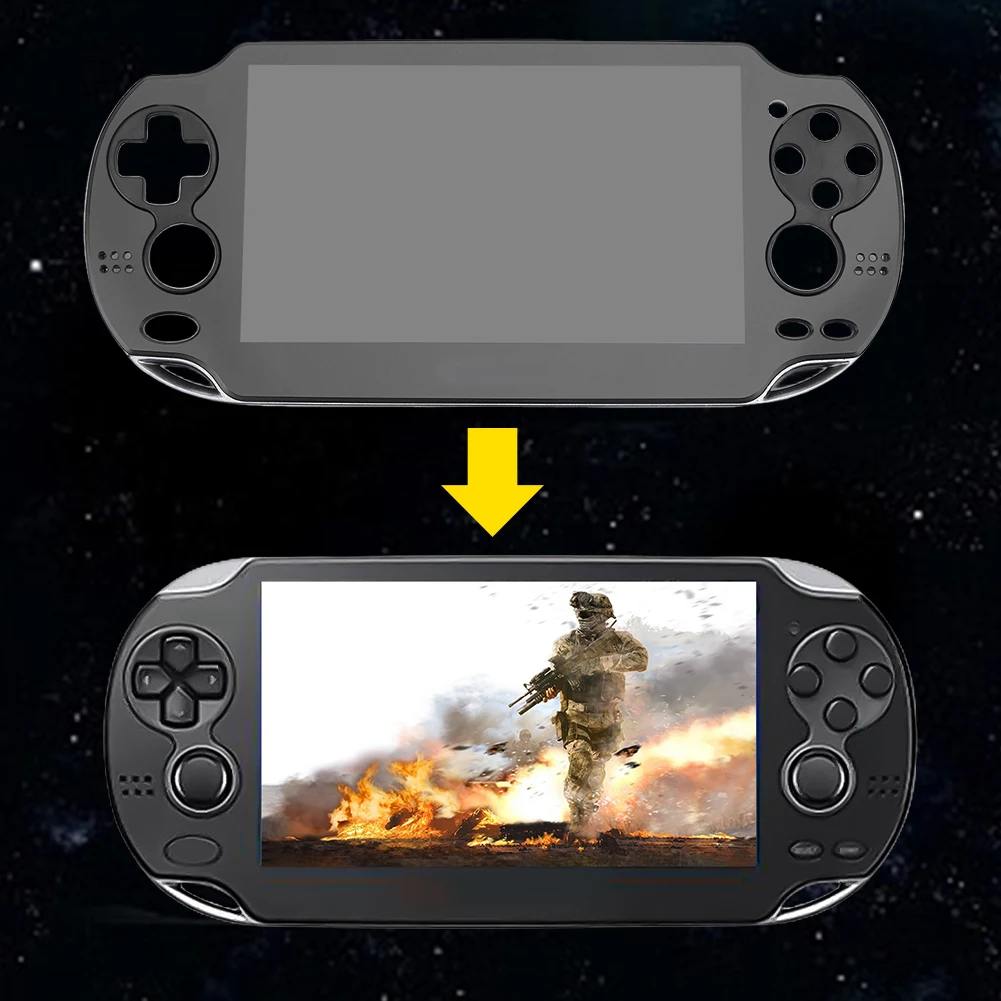 Pannello touch screen display LCD con cornice Pannello display schermo LCD Sostituzione originale per Playstation PS Vita PSV 1000