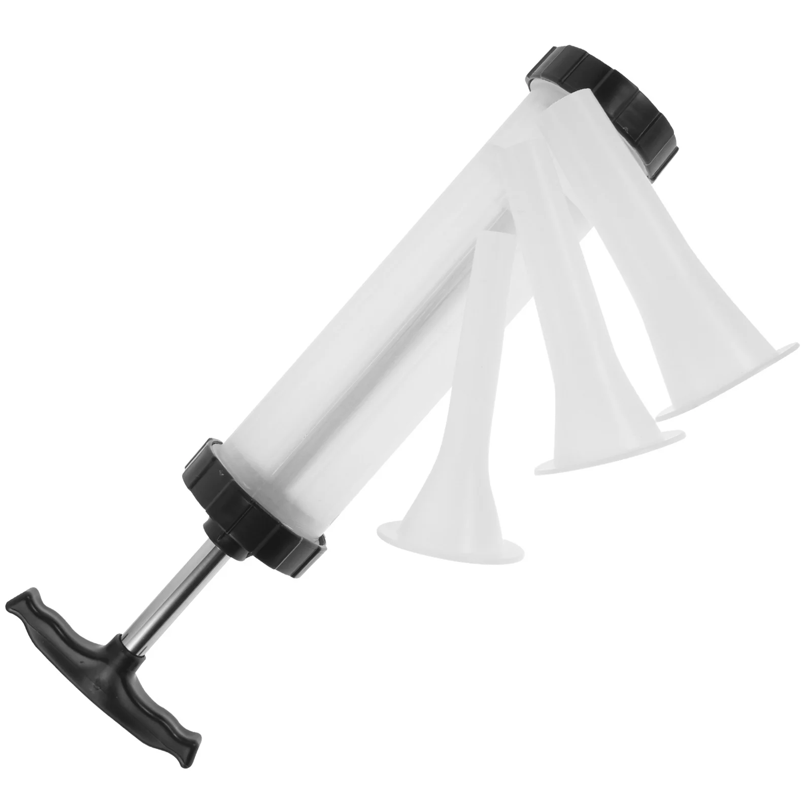 

1Set Manual Sausage Filling Plastic Sausage Stuffer Kit Handheld Kitchen Meat Filling Device