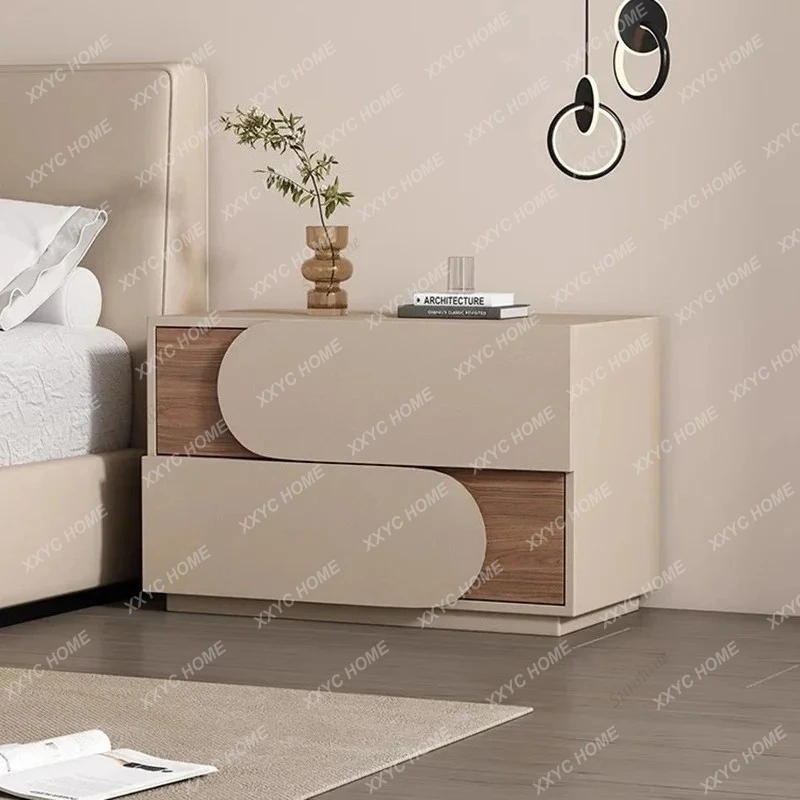 

L Modern Night Table Luxury Beauty Quality Delicacy Bedside Storage Elegant Simple Mesitas De Noche Bedroom Furniture