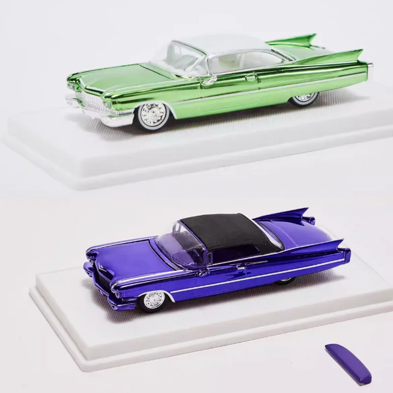 

Mechanic Diecast 1:64 Scale 1960 Coupe De Ville Alloy Car Model Finished Simulation Collection Decoration Gift Toy Static Displa