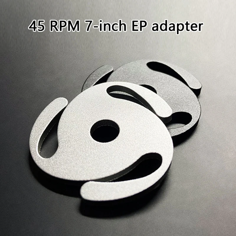 7inch Recorder Adapter สำหรับ Turntables ให้ความเสถียรช่วยลดการสั่นสะเทือน D2RC