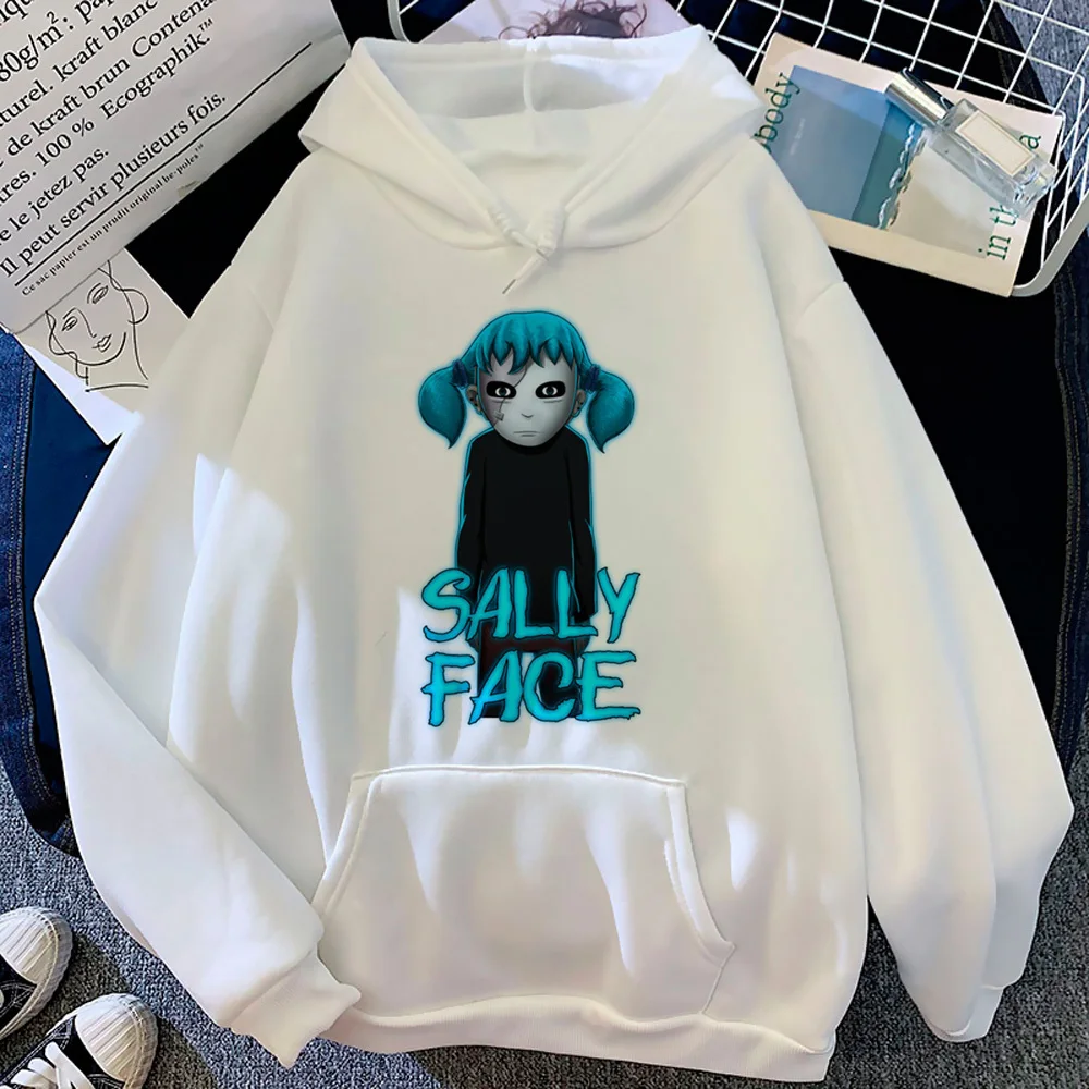 Sally Face hoodie clothes for teens manga patterned kawaii comfortable women hoddie tracksuits soft fabric harajuku