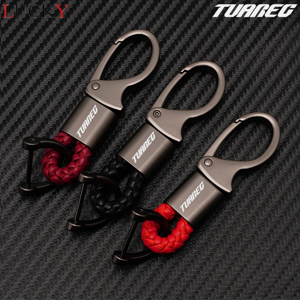 Key Chain Ring For Aprilia TUAREG 660 Tuareg660 2022 2023 Accessorie Custom LOGO Motorcycle Braided Rope Keyring Metal Keychain