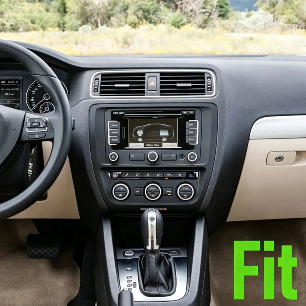 7 Inch Car Radio For VW Jetta 2011-2018Google Map Android 15 Support Wireless Apple Carplay  4G+WIFI  Rear Camera GPS