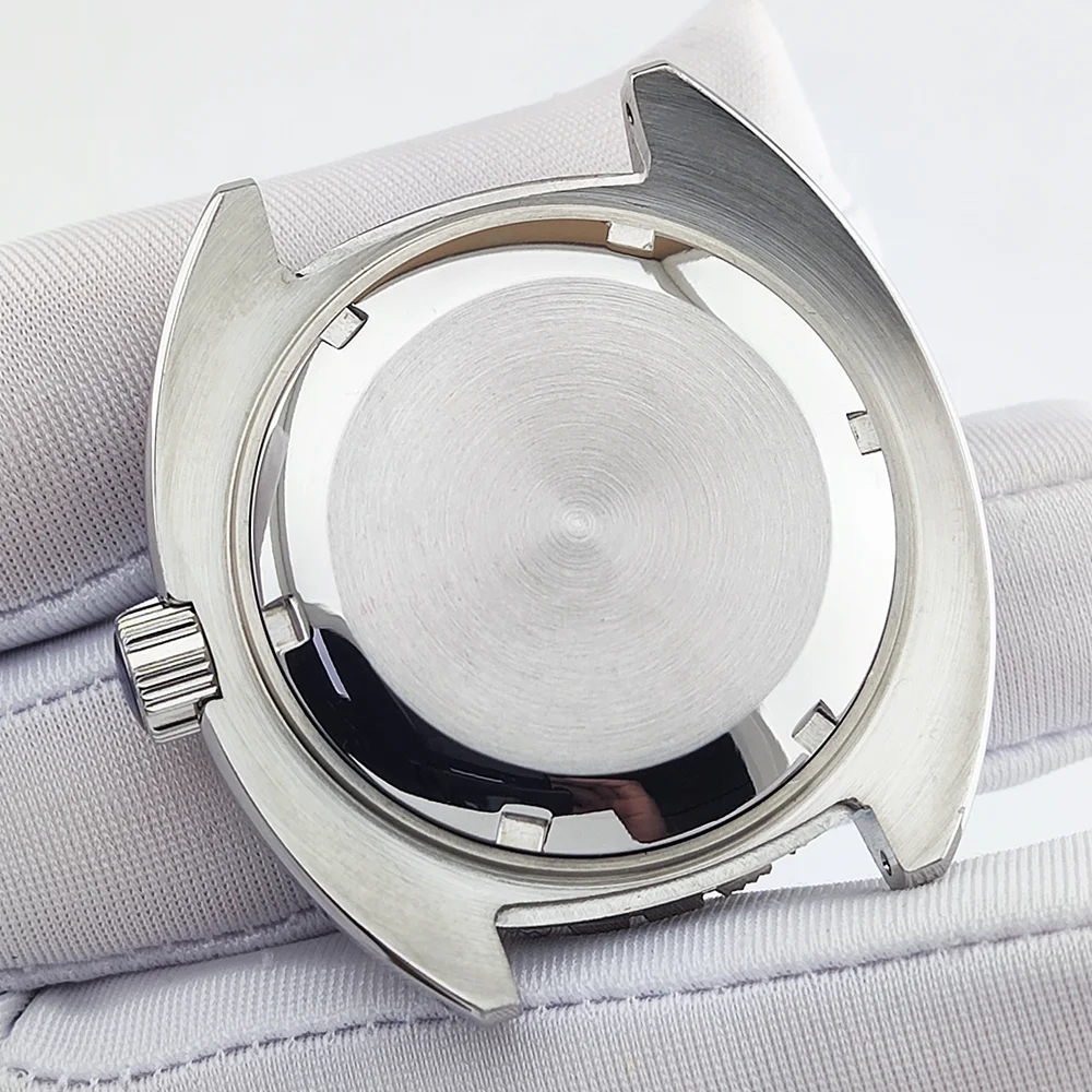 NH35 حالة الياقوت الفولاذ المقاوم للصدأ أذن البحر SKX007/SRPD حالة يناسب NH35/NH36 ساعة يد تعمل بالحركة أجزاء اكسسوارات 28.5 مللي متر الطلب