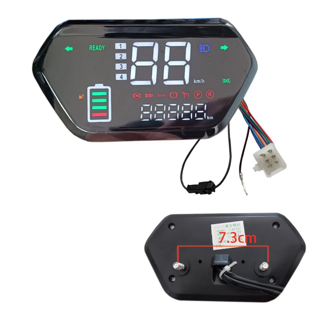 48V/60V/72V E-bike LCD Display Meter Control Panel Speedmeter Screen For E-Bike Electric Scooter Motor Dashboard Parts  2 0 2 4