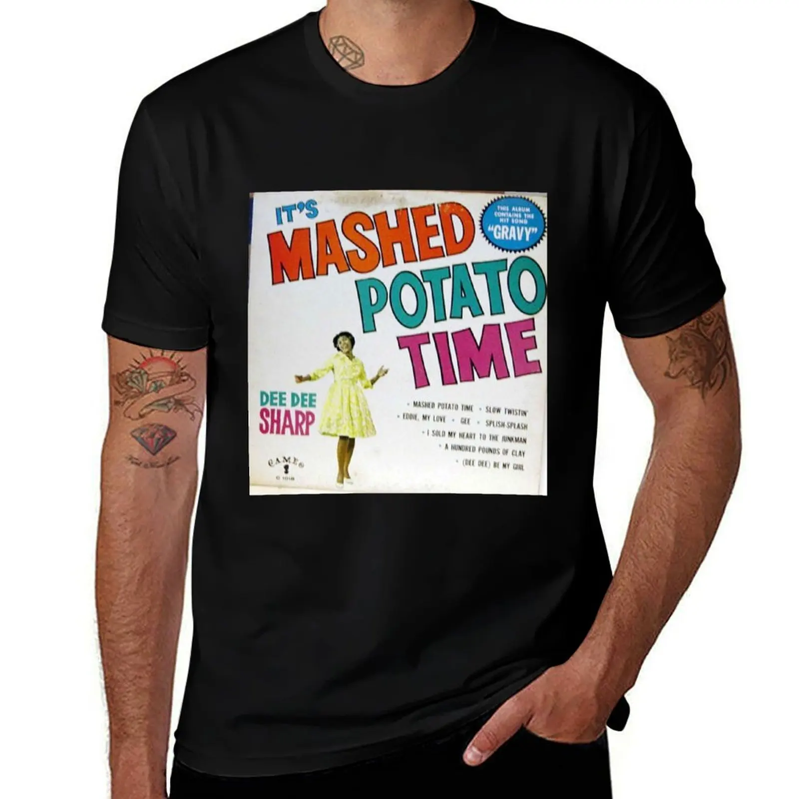 It's Mashed Potato Time by Dee Dee Sharp T-Shirt Simple Trendy Casual T-Shirt