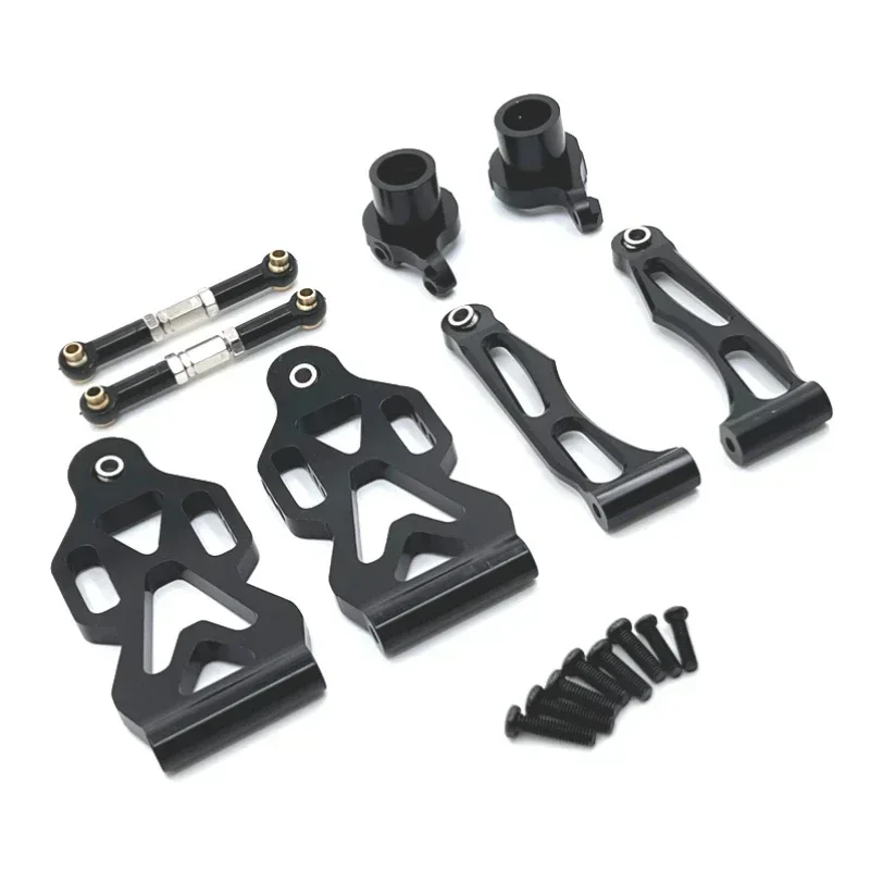 Metal braço dianteiro Swing para RC Car Parts, Copa de direção, Biela, Atualização, SCY 1/16 JJRC 16101 16102 16103 16104 16106 16201