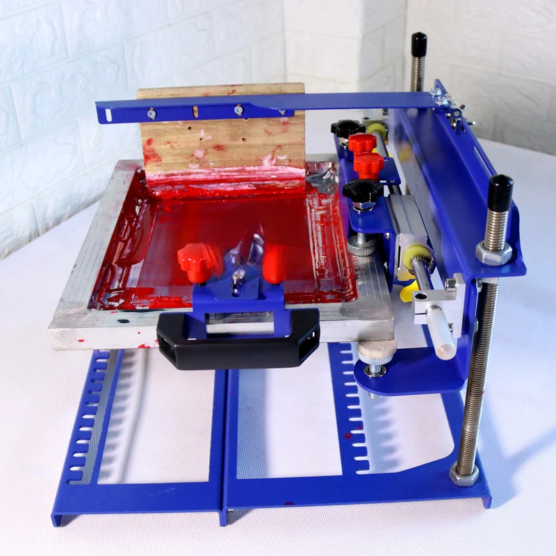 Machine d'impression d'écran incurvée, presse injScreen, station d'impression d'écran