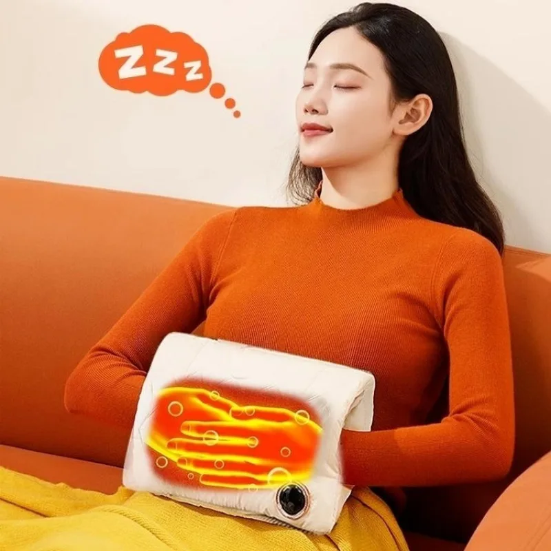 Graphene Explosion-Proof Hand Warmer Bag, Portable USB-Powered 3-Speed Temperature Control, Multi-Functional Fast Heating