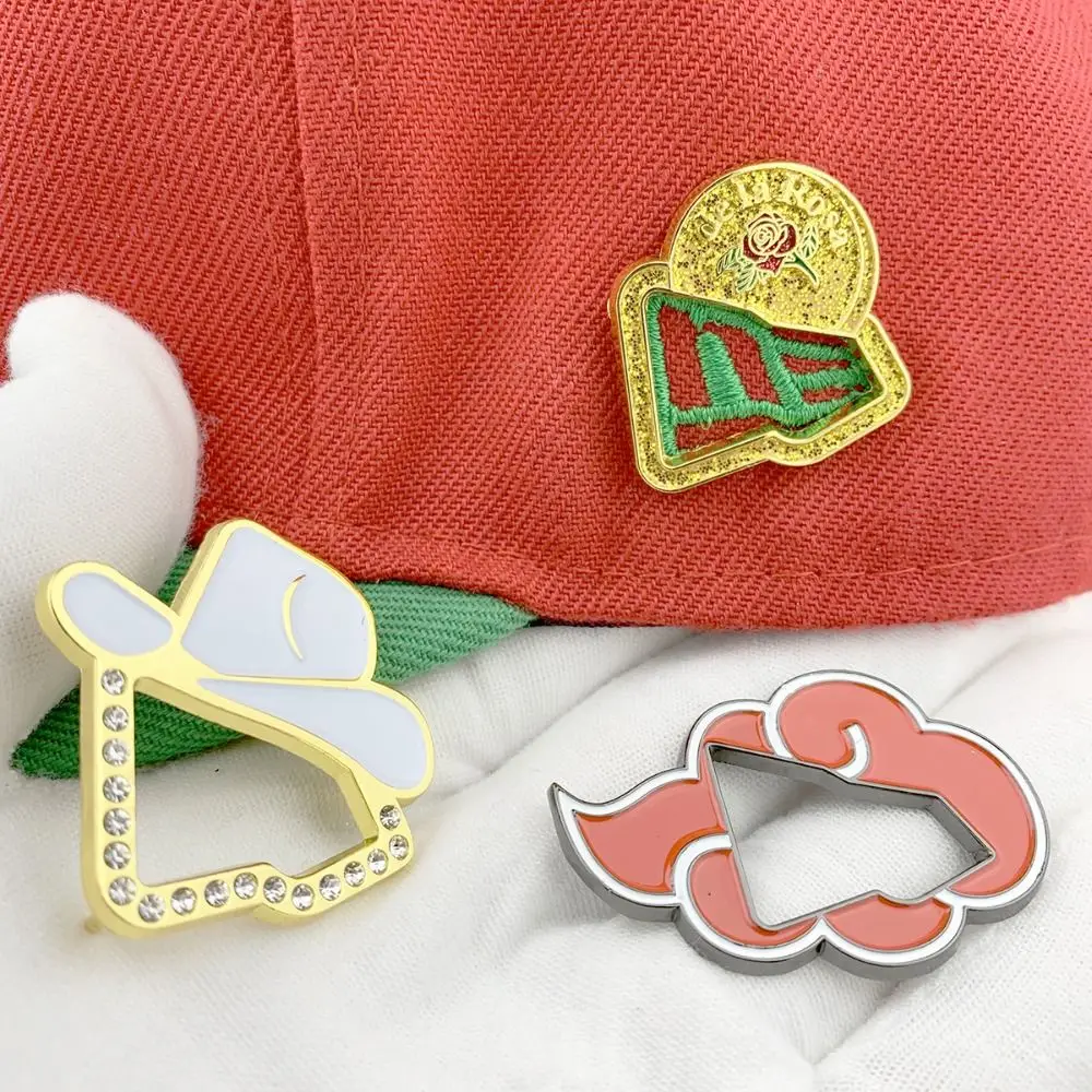 Metal New Era Hat Pins Retro Decorative Brooches  Mexican Enamel Painted Pin Clothing Accessories