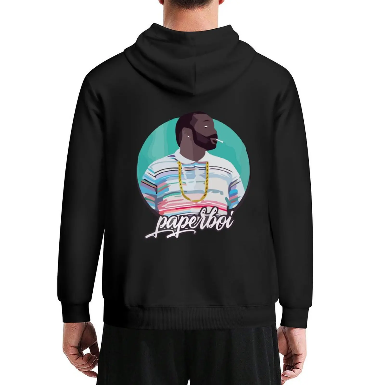 

The Rapper Boi with cool pose and famous Hoodie autumn men's clothing aesthetic clothing men clothing mens hoodies