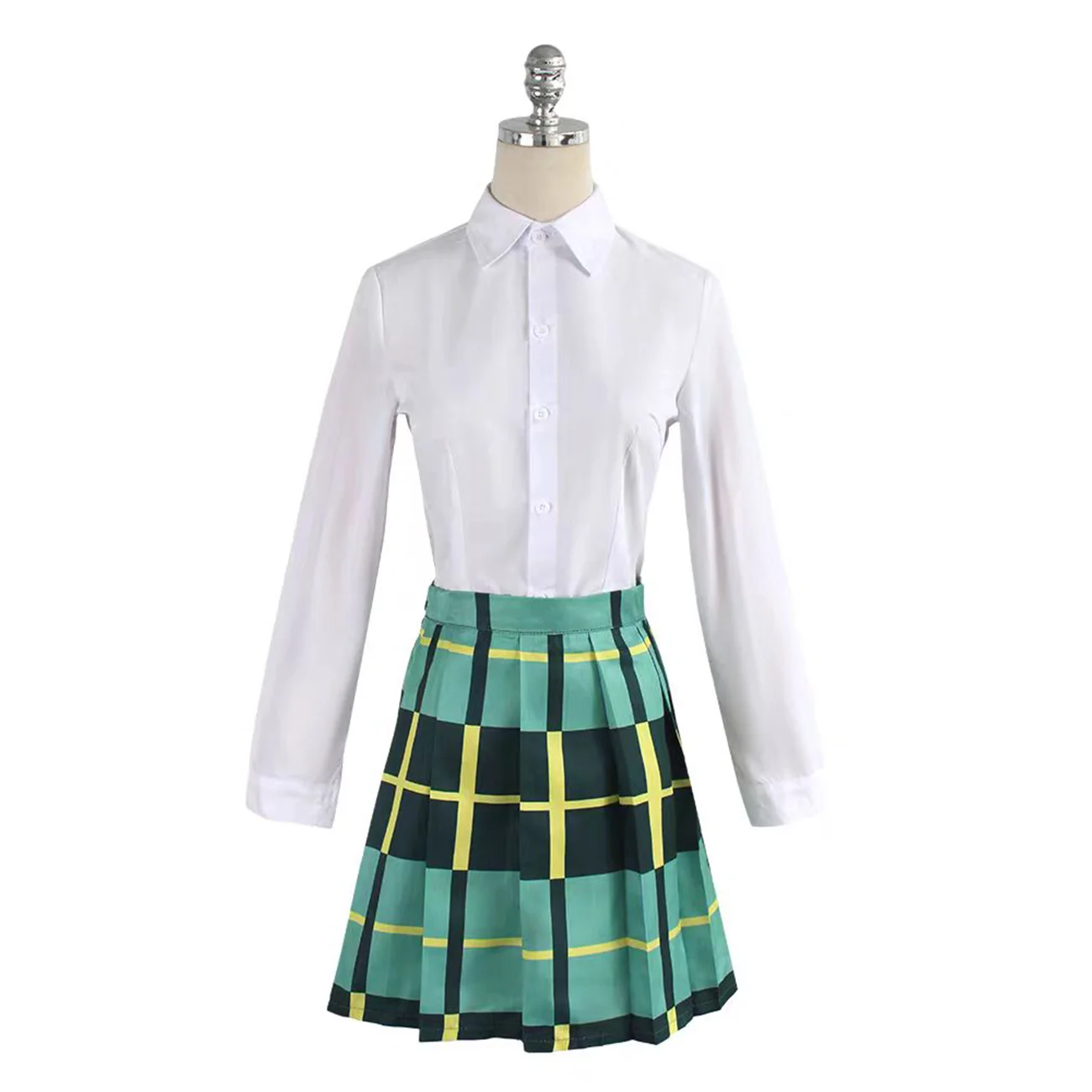 تاكاماتسو توموري أنيمي تأثيري حلي ، طقم كامل الزي المدرسي ، Anon Chihaya Cos