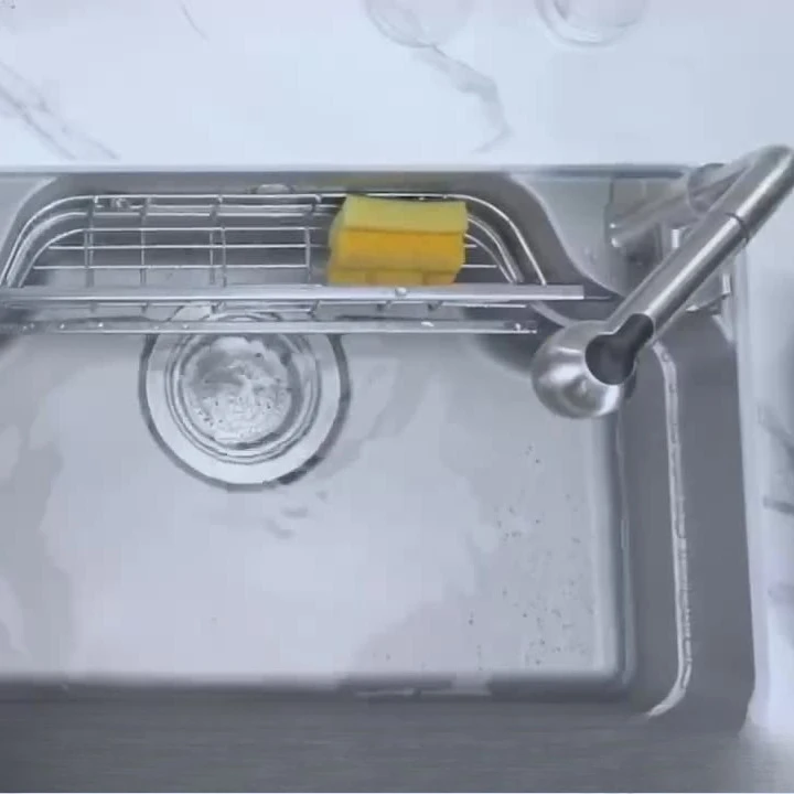 Japanese-style double harbor sink 304 stainless steel kitchen sink thickened embossed vegetable washing tray square sink large