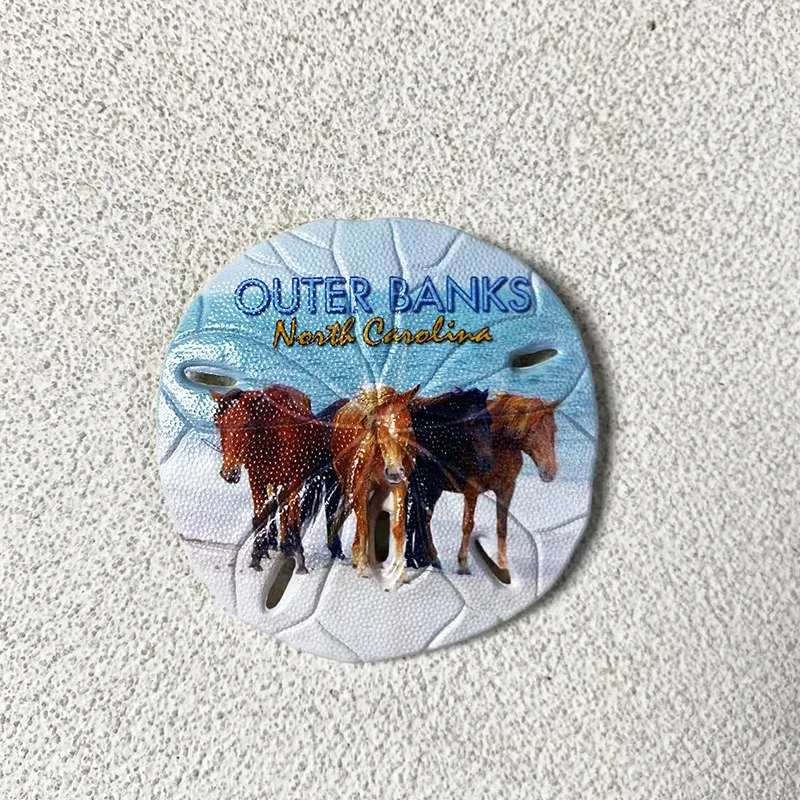 

3D Resin Fridge Magnet - Outer Banks North Carolina - Cultural Value and Historical Significance - Strong Magnet for Home Decor