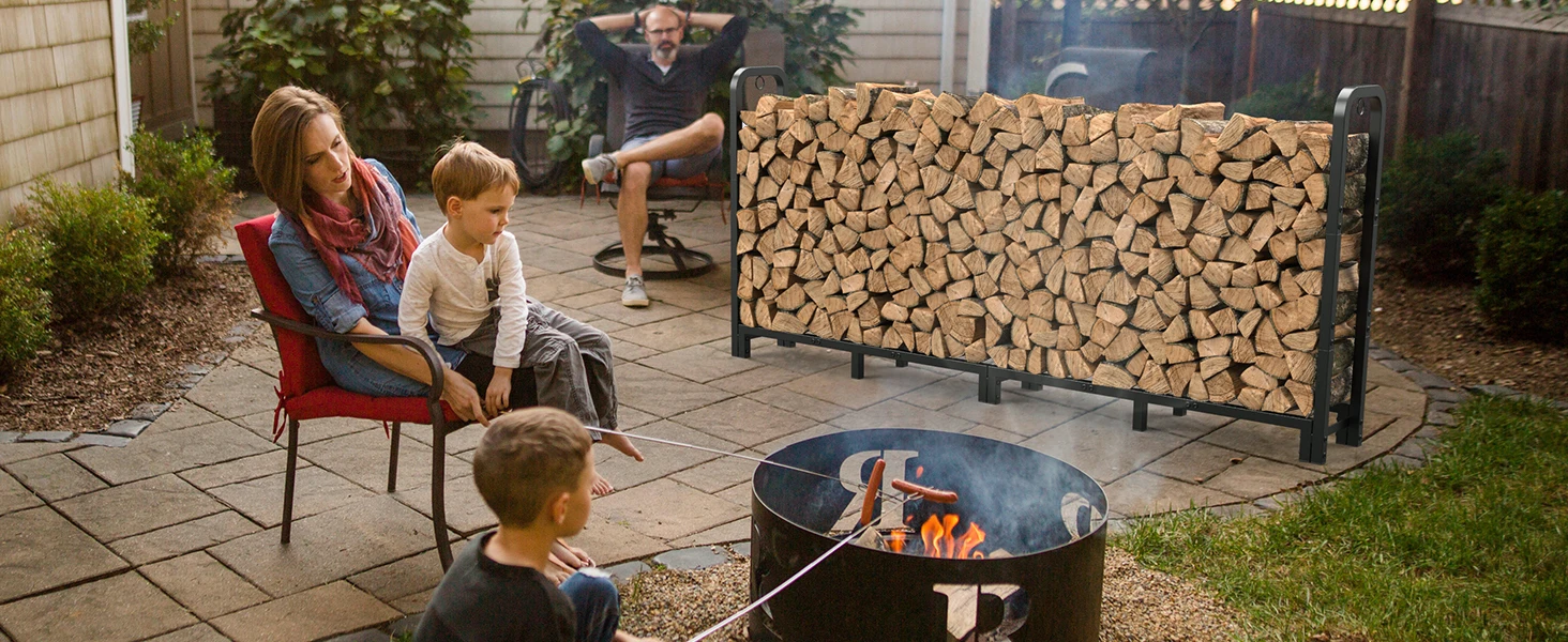 firewood rack outdoor