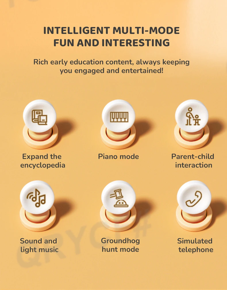 Kindertelefoon Vroege onderwijsmachine Simulatie Puzzel Speelgoed Lichten Muziek Multifunctionele studieset Speelgoed Baby Kerstcadeaus