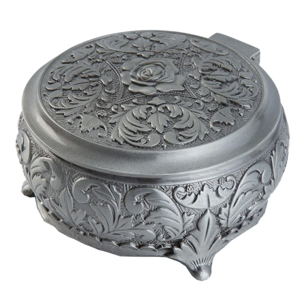 

Zinc Alloy Earrings Packing Box Rings Necklaces Zinc Alloy Storage Case Watch Organizer Portable Storage Case Gifts Women Girls