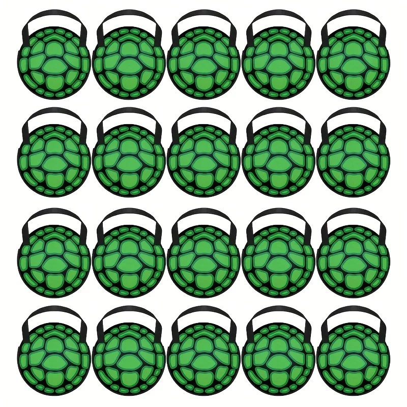 5/10Pcs Turtle Shaped Party Gift Bags Tortoise Themed Party Supplies Ideal for Birthday Halloween Party and Cosplay Decor