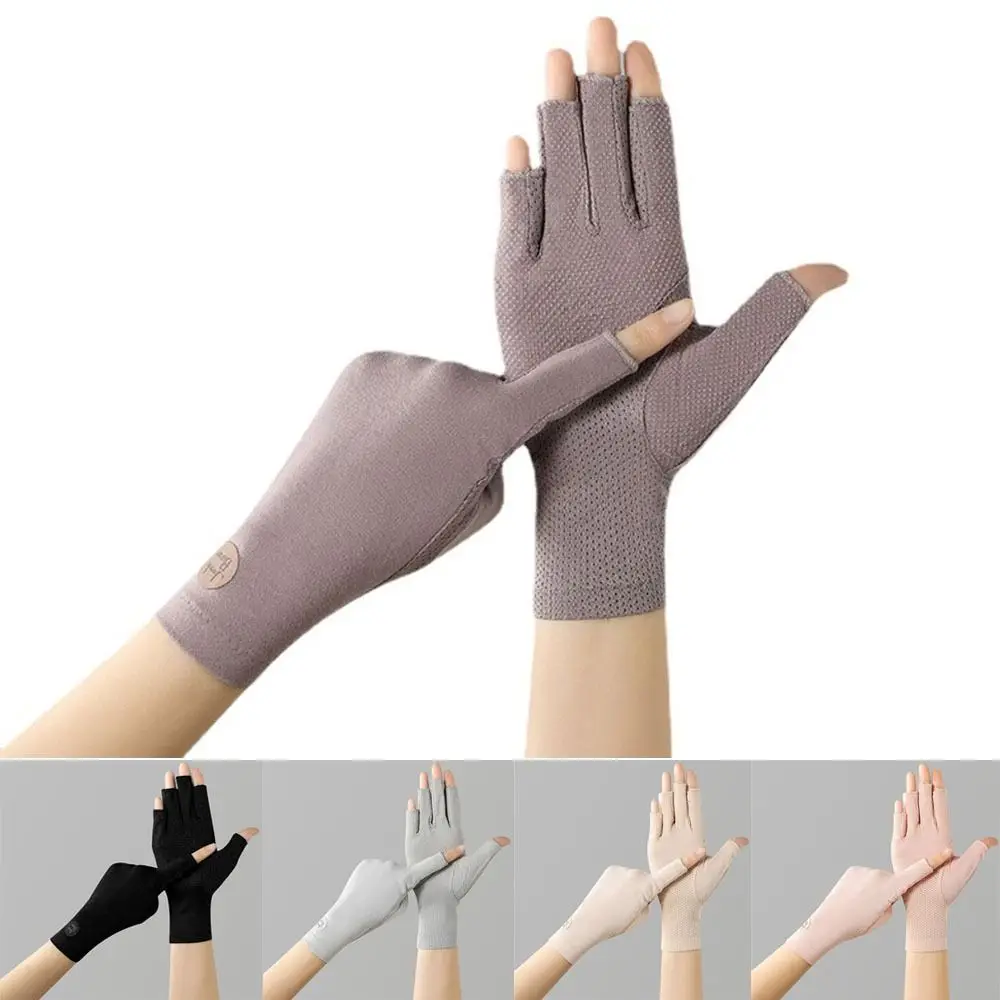 Guantes finos de ciclismo para mujer con pantalla táctil y protección solar - imagen 5