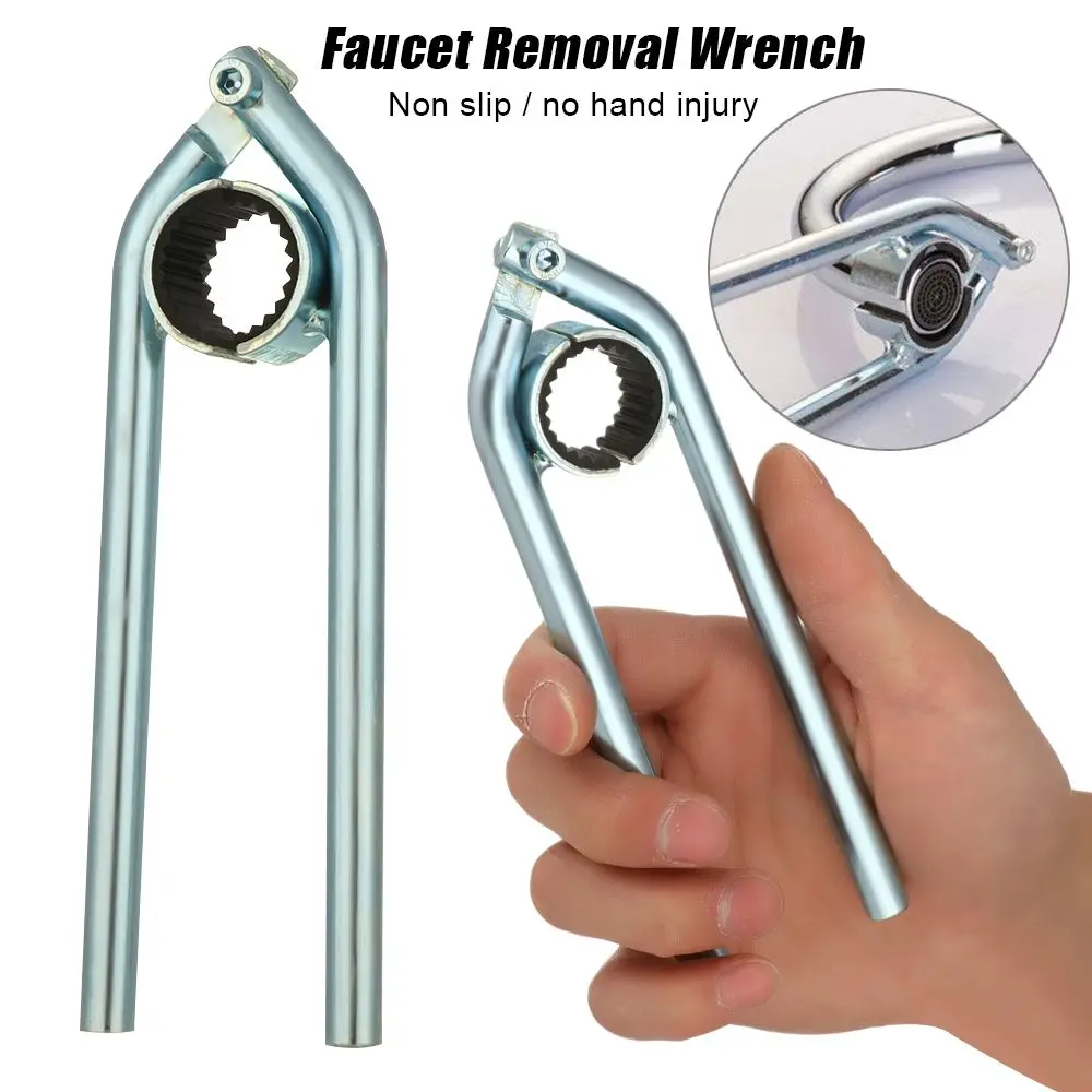 Faucet Bubbler Tap Wrench Wash Basin Fliter Nozzle Remove Screw Tool Faucet Aerator Repair Installation Spanner